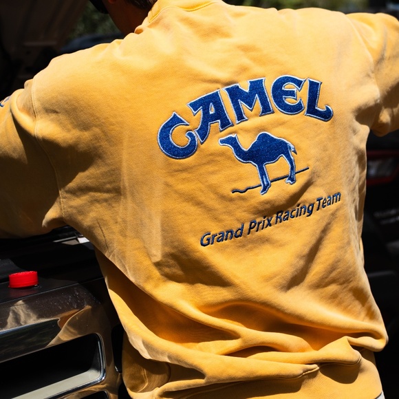 Camel Grand Prix Sweatshirt (Thrifted) - Picture 1 of 6